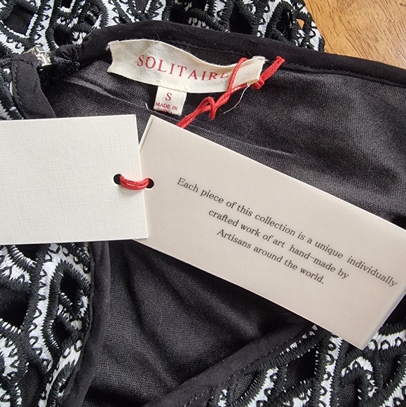 Solitaire Hand-Crafted Embroidered Dress - Picture 6 of 8